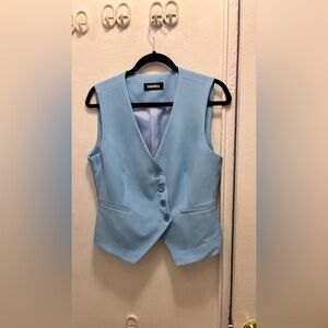Sky Blue Women's Vest Top